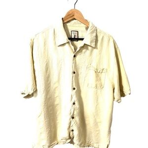 Jamaica Jaxx Men's Tan Button Down Shirt
